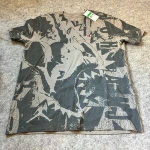 NWT Air Jordan All Over Print Graphic Shirt Mens XL Short Sleeve T Basketball